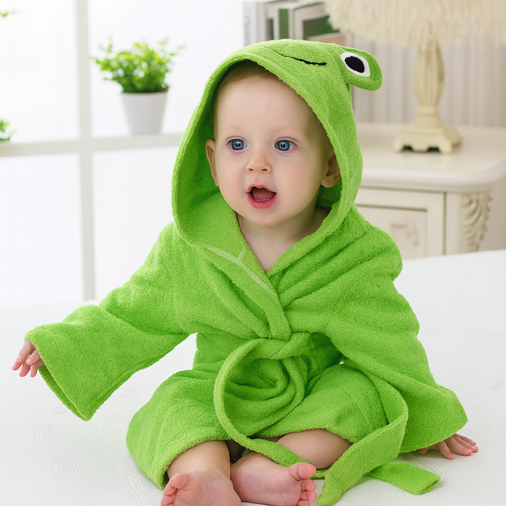 Peignoir De Bain Enfant Grenouille