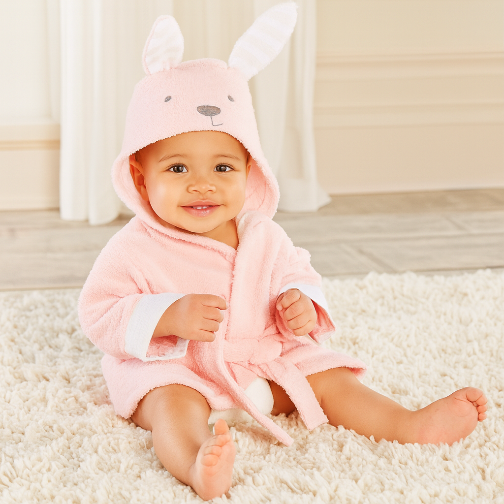 Peignoir de Bain Enfant Lapin