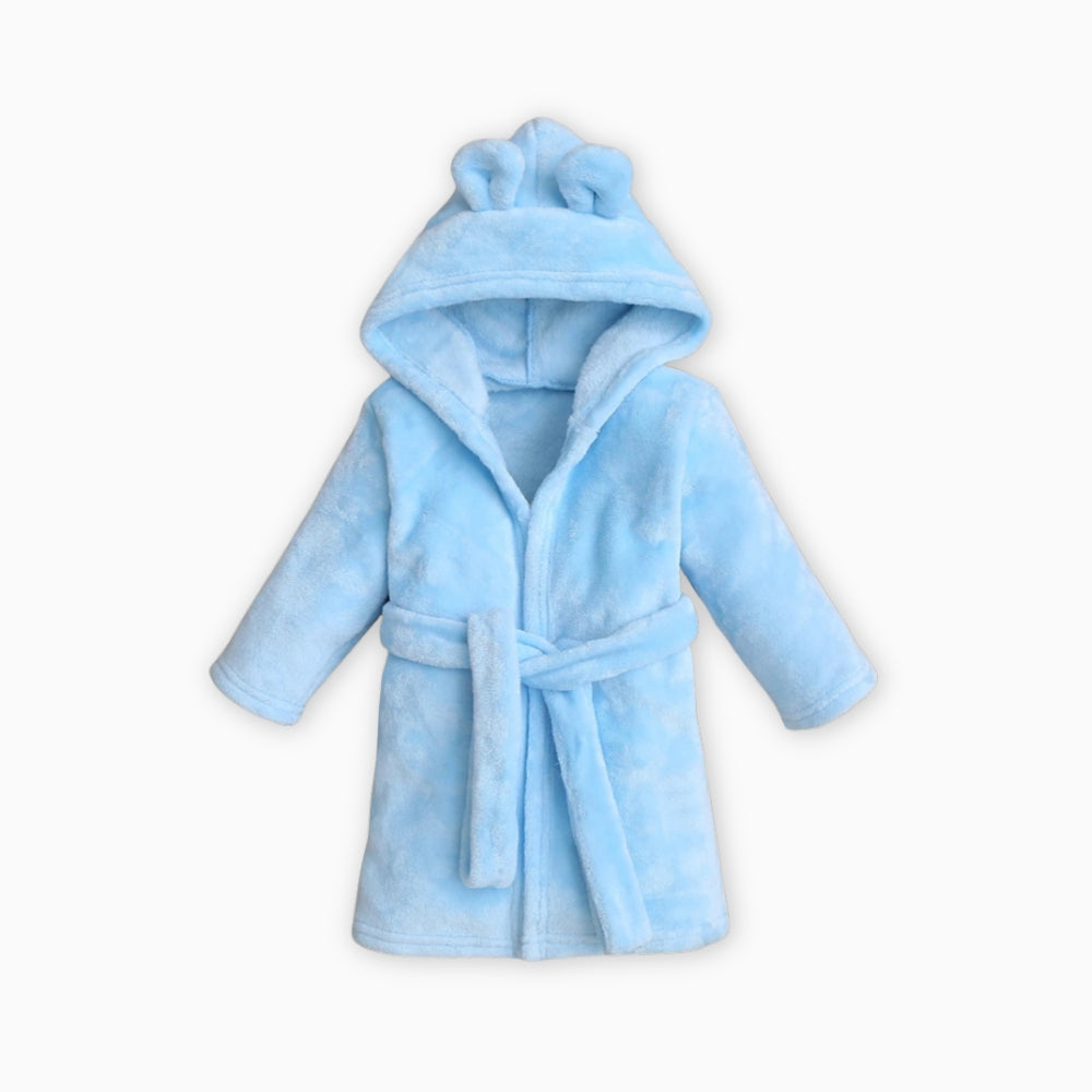 Peignoir Polaire Enfant à Capuche Oreilles