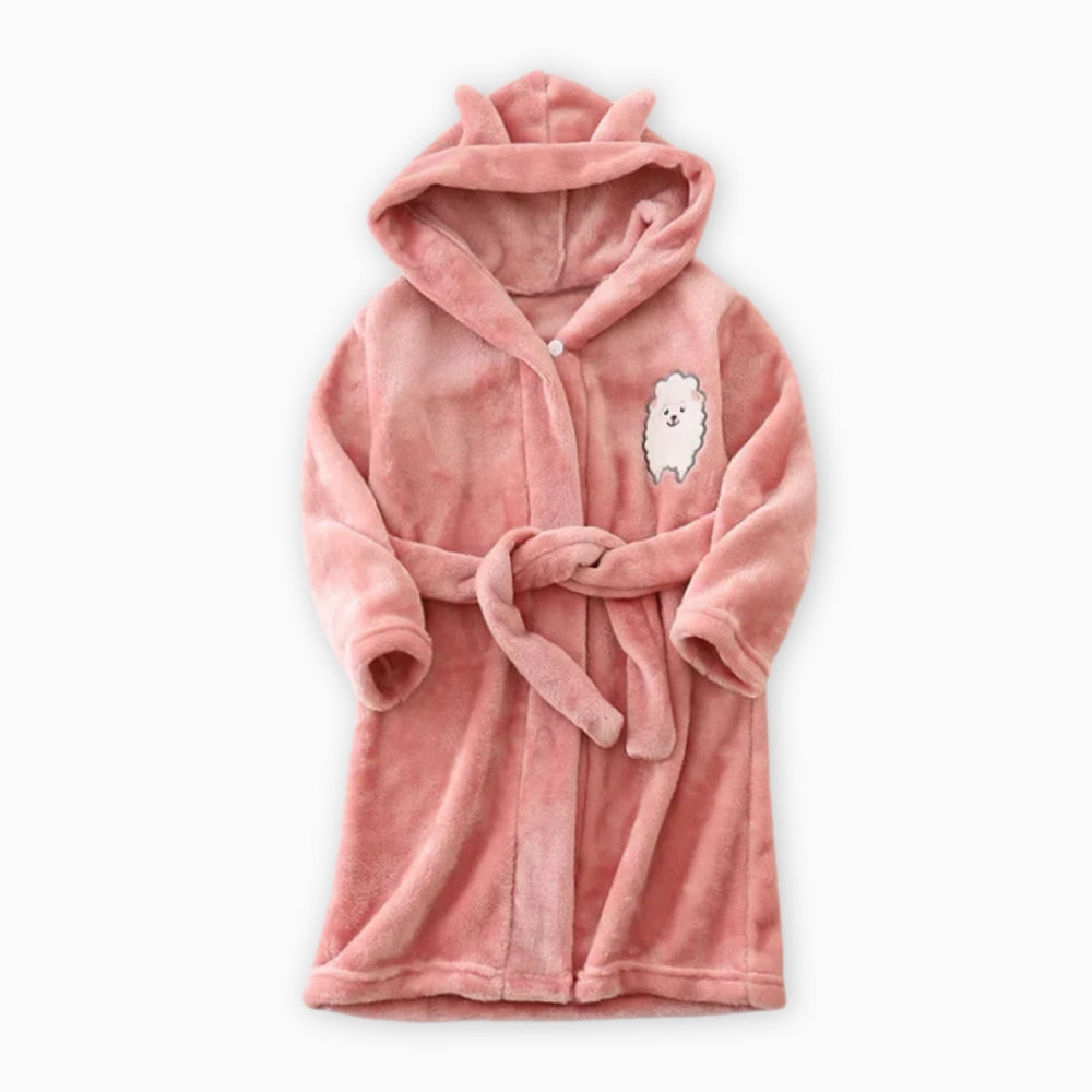 Peignoir Polaire Enfant Mouton