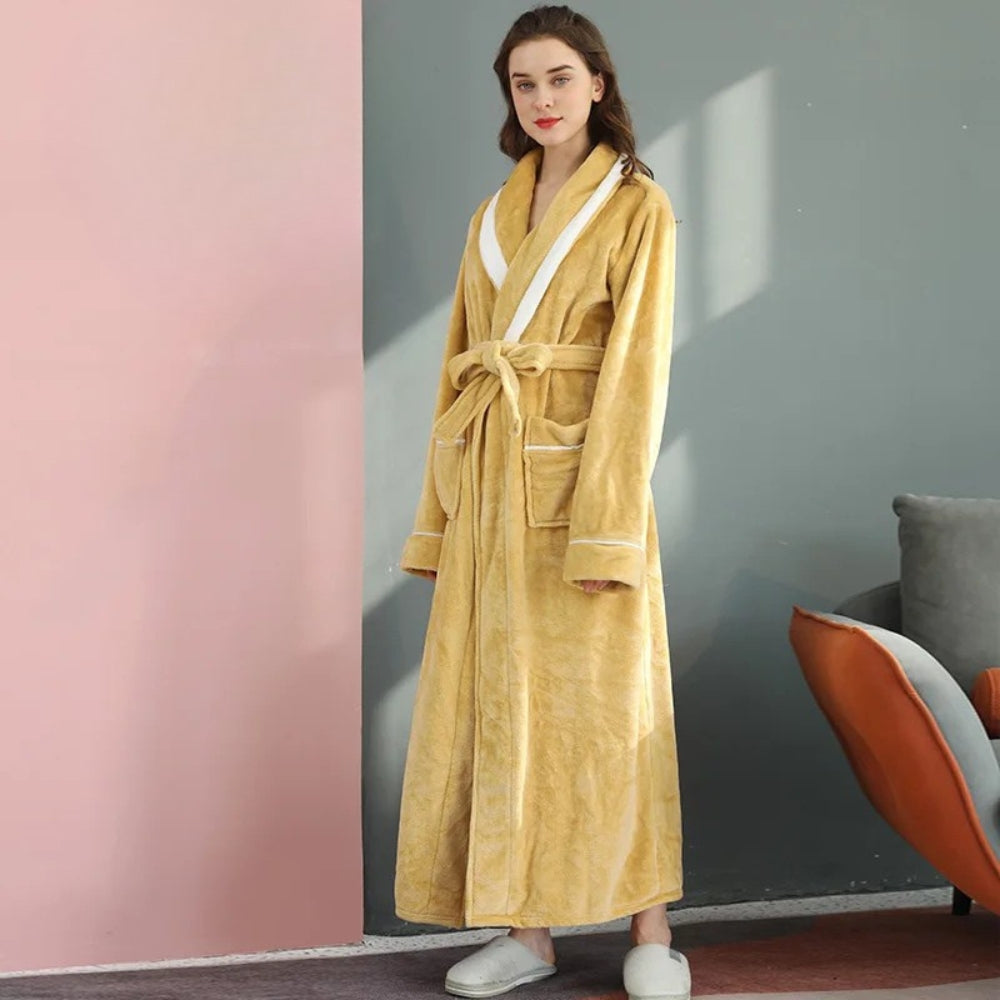 Peignoir Luxe Femme Velours