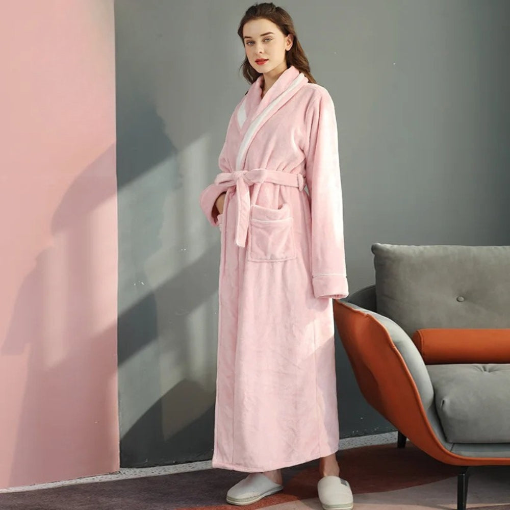 Peignoir Luxe Femme Velours
