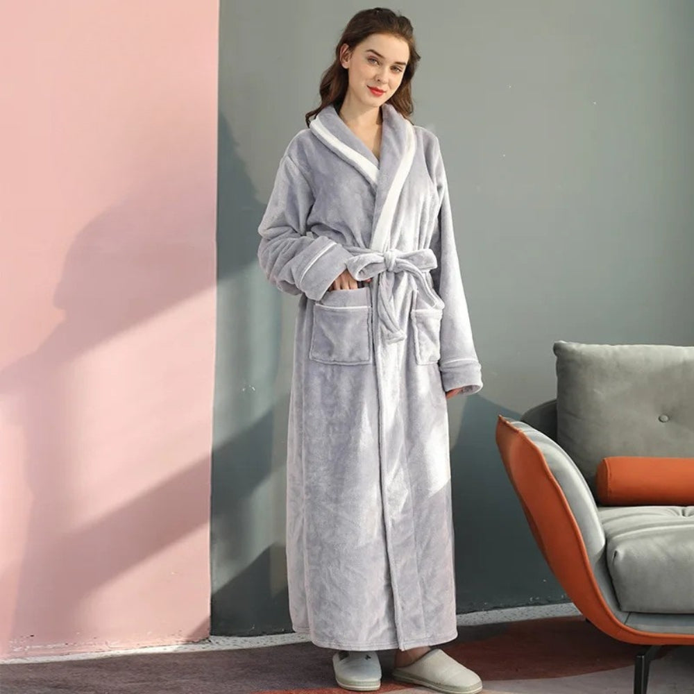 Peignoir Luxe Femme Velours