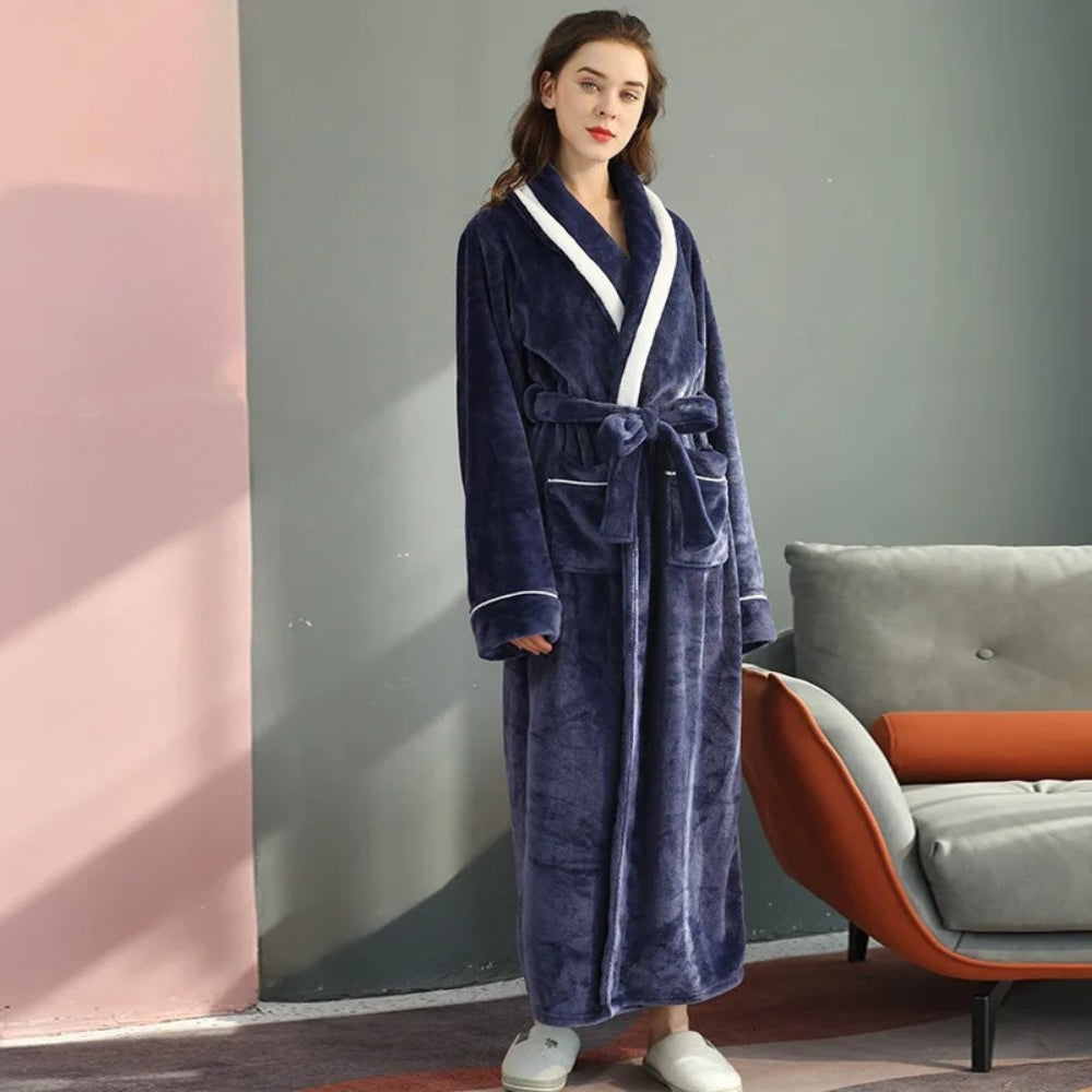 Peignoir Luxe Femme Velours