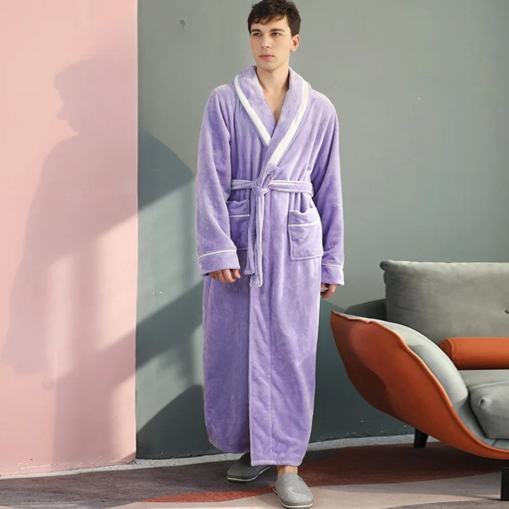 Peignoir Luxe Homme Velours