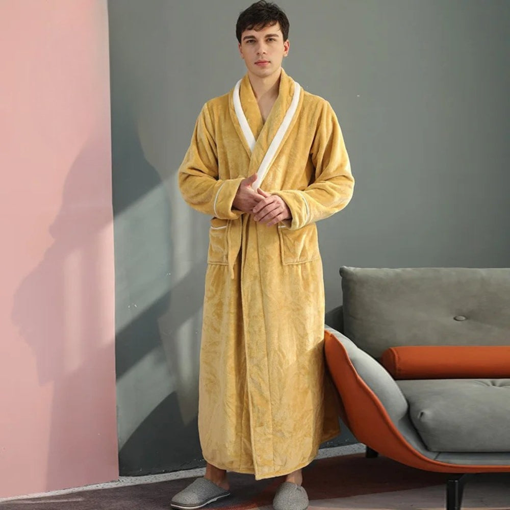 Peignoir Luxe Homme Velours