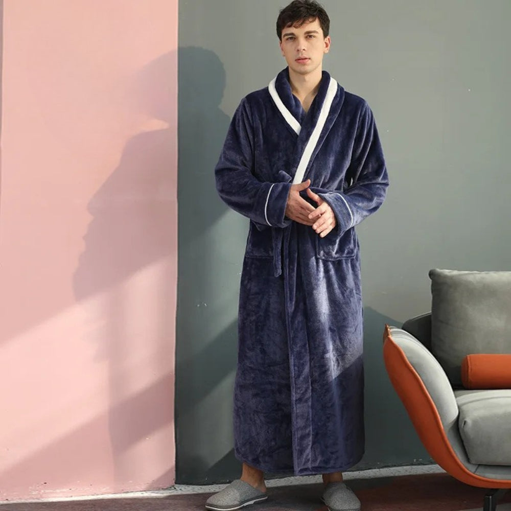 Peignoir Luxe Homme Velours