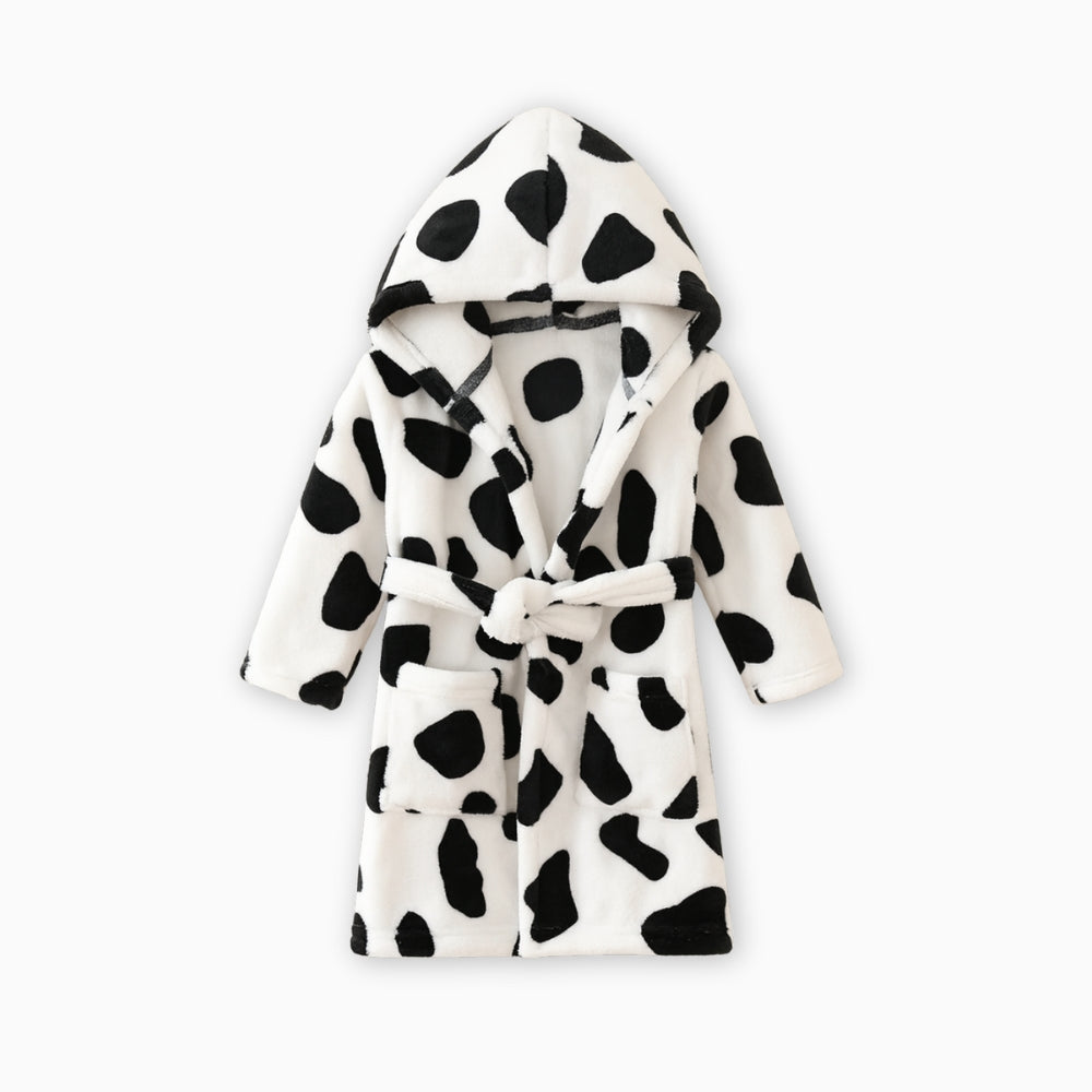 Peignoir Polaire Enfant Vache