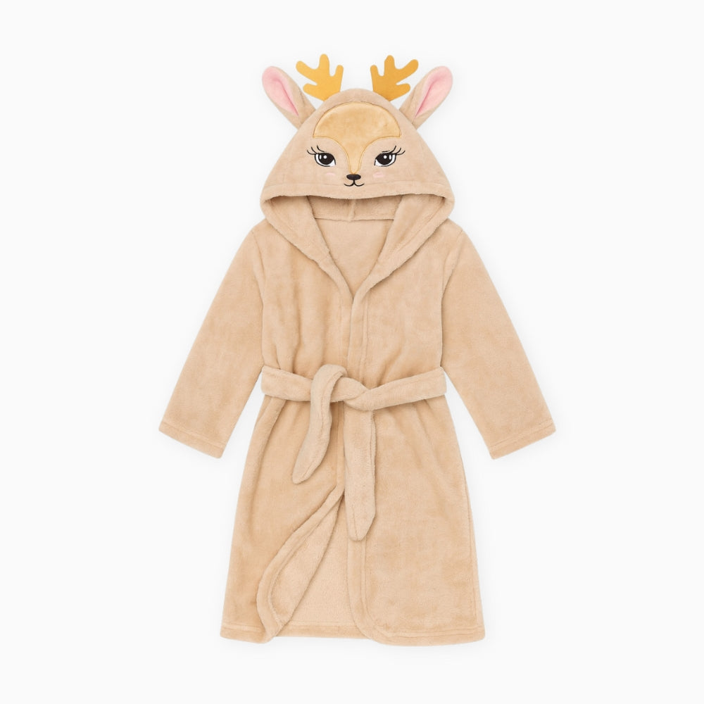 Peignoir Polaire Enfant Renne