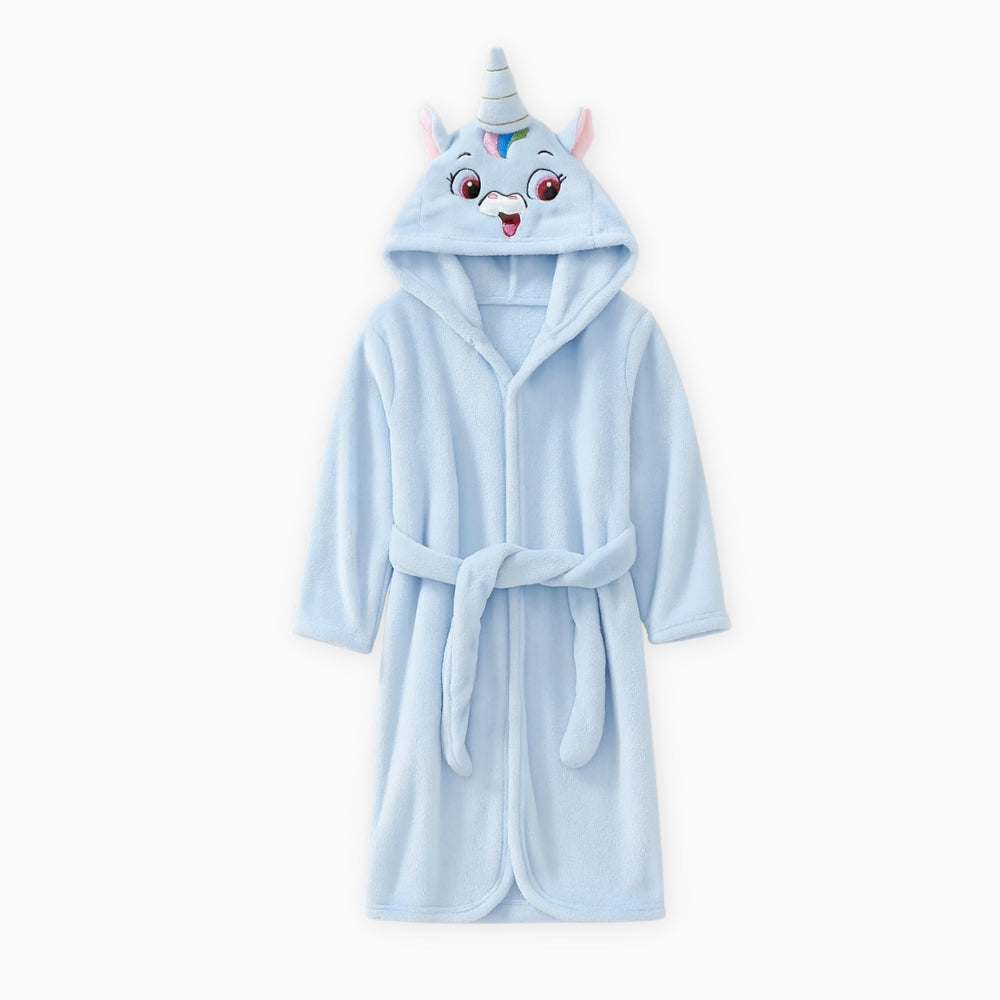 Peignoir Polaire Enfant Licorne