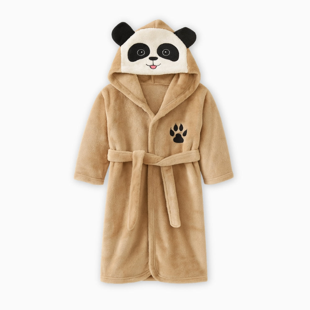 Peignoir Polaire Enfant Panda