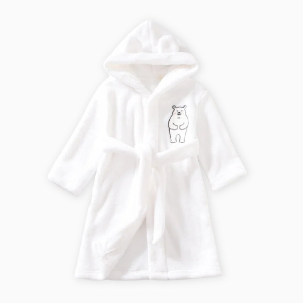 Peignoir Polaire Enfant Ours Polaire