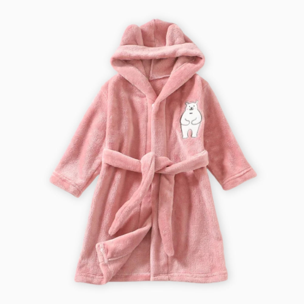 Peignoir Polaire Enfant Ours Polaire