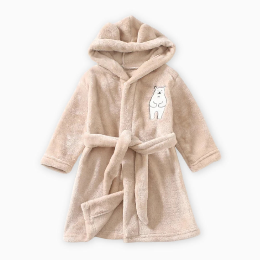 Peignoir Polaire Enfant Ours Polaire