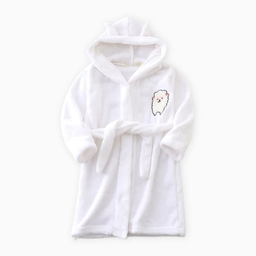 Peignoir Polaire Enfant Mouton