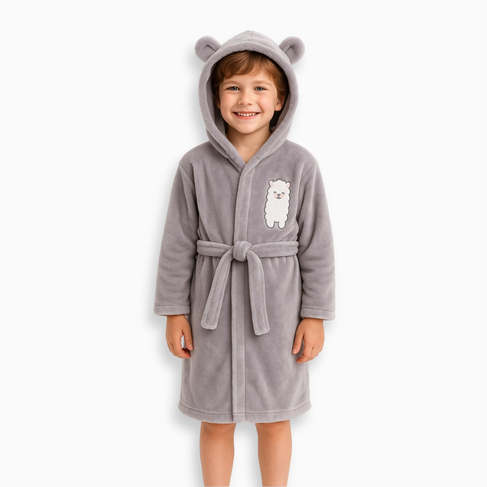 Peignoir Polaire Enfant Mouton