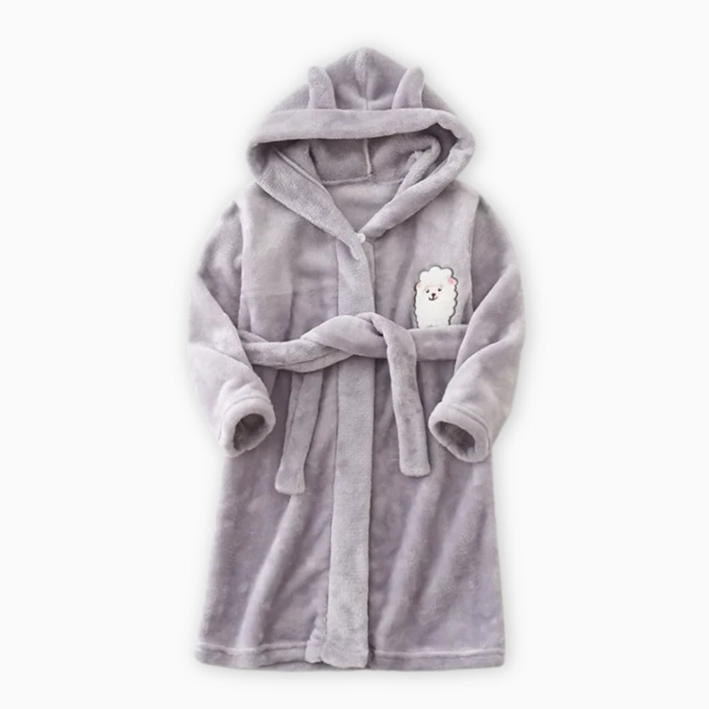 Peignoir Polaire Enfant Mouton