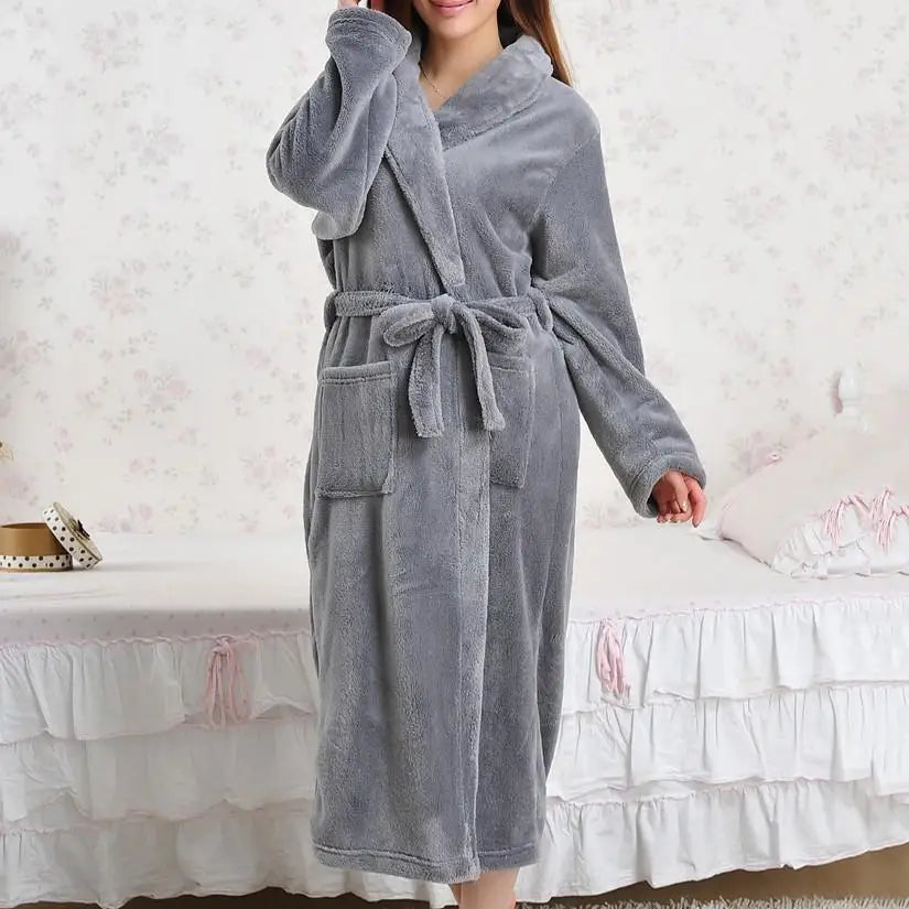 Peignoir Polaire Femme Confortable