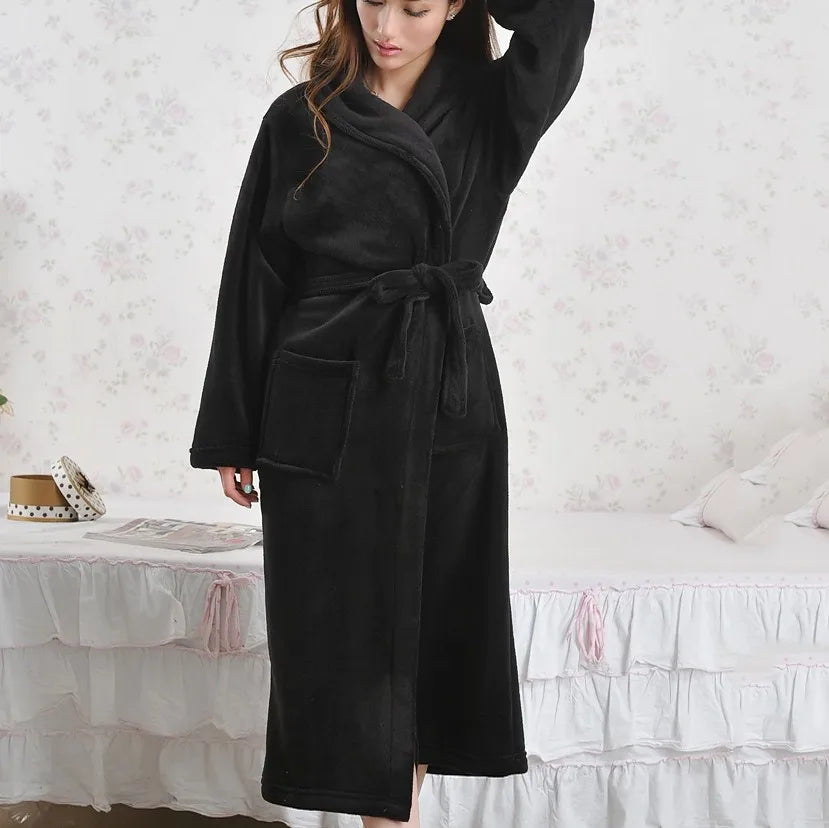 Peignoir Polaire Femme Confortable