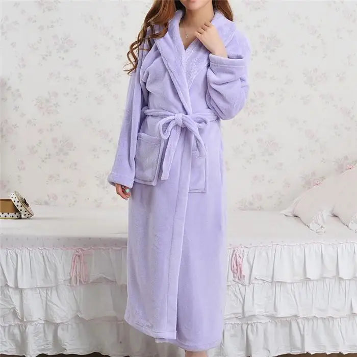Peignoir Polaire Femme Confortable