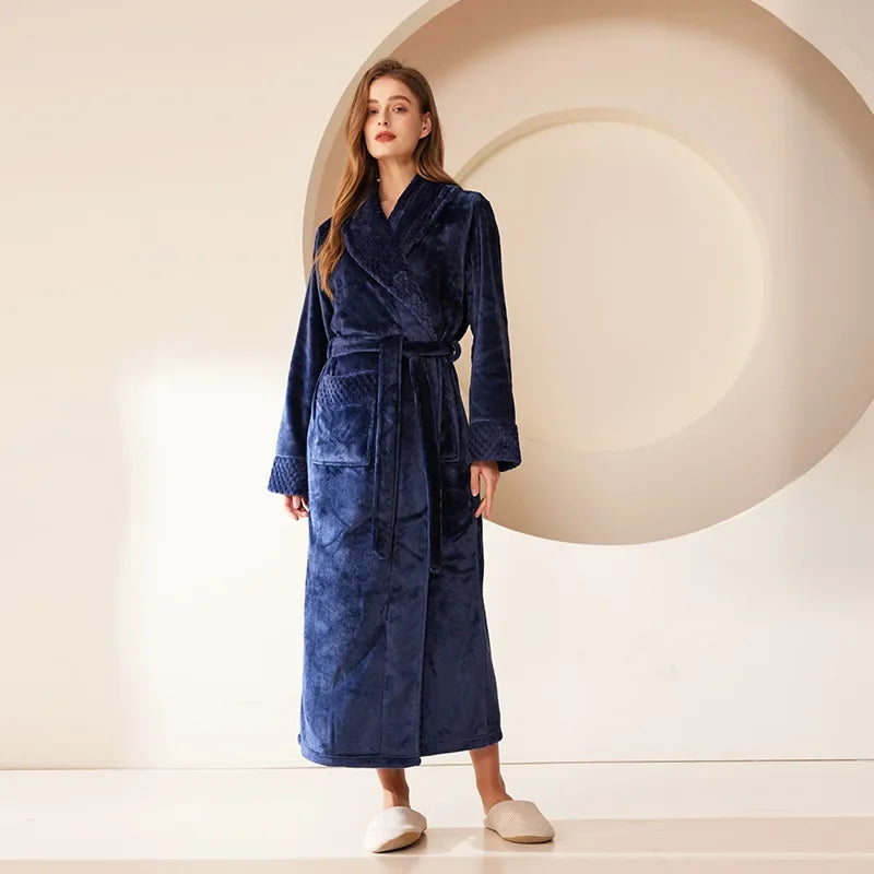 Peignoir Polaire Femme Doux