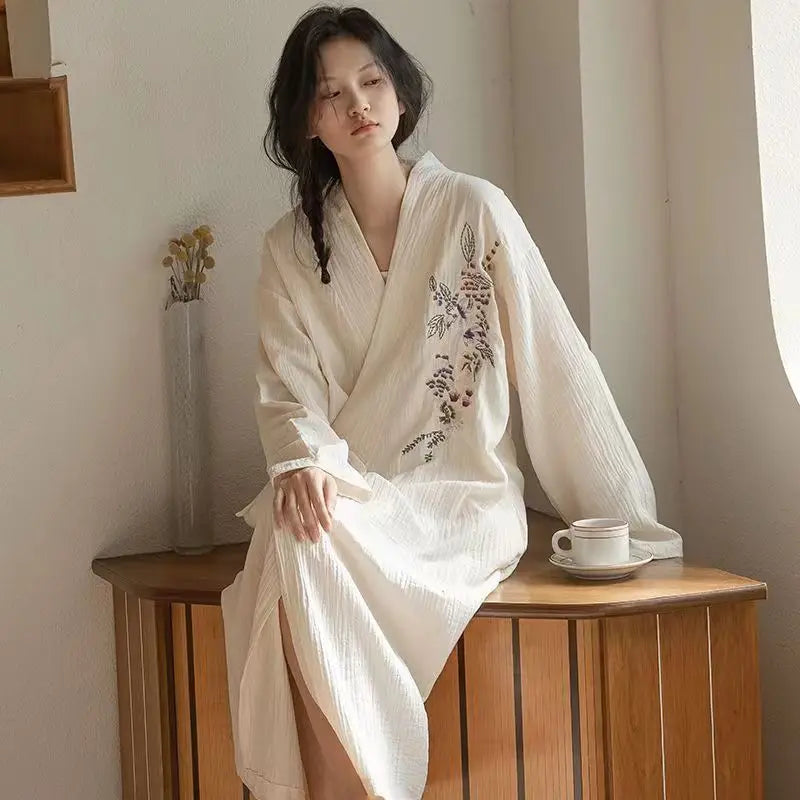 Peignoir Luxe Femme Léger