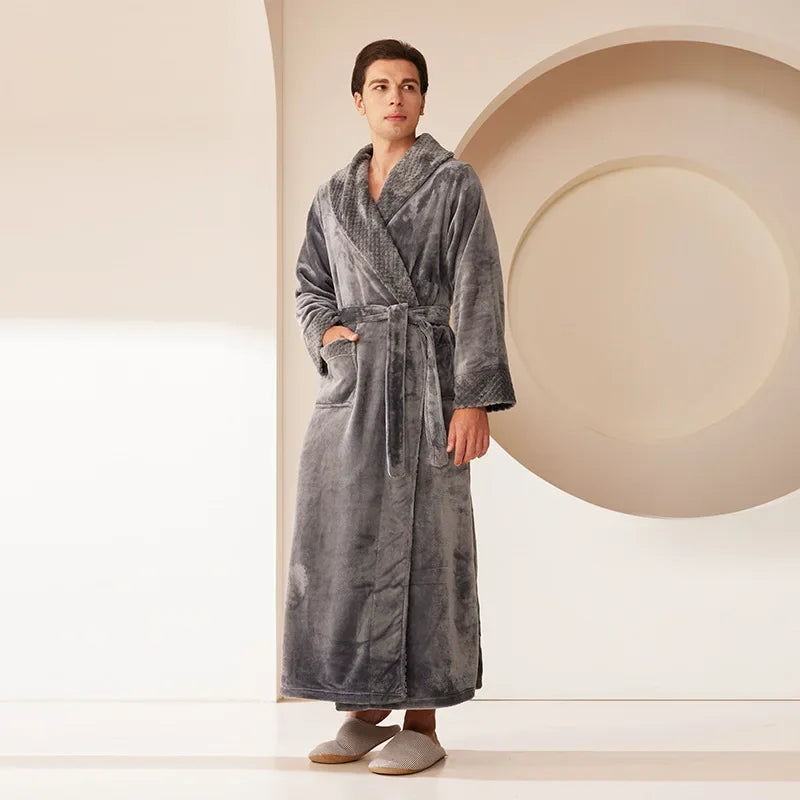 Peignoir Polaire Homme Doux
