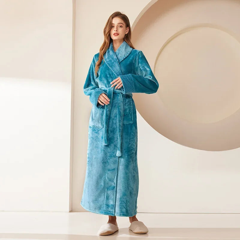 Peignoir Polaire Femme Doux
