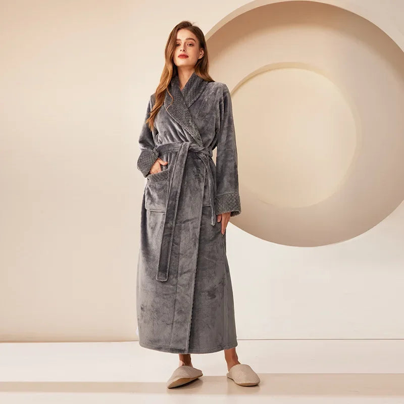 Peignoir Polaire Femme Doux