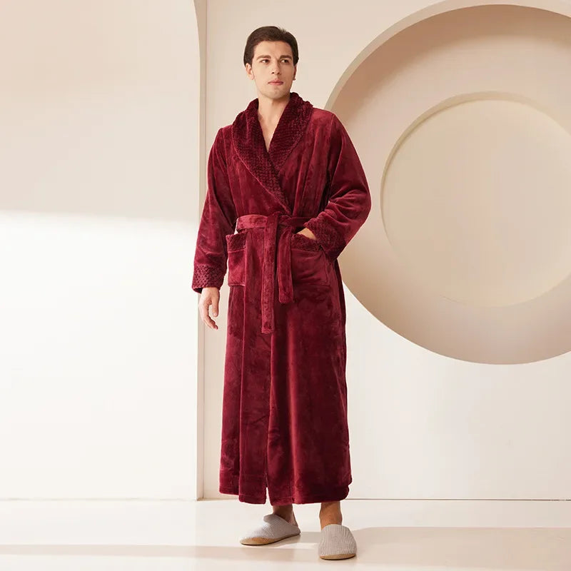 Peignoir Polaire Homme Doux