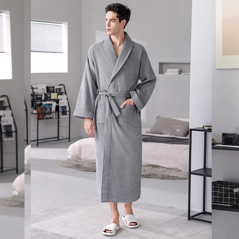Peignoir De Bain Homme Uni