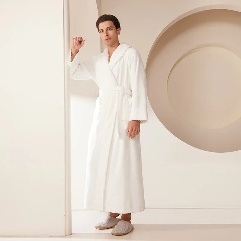 Peignoir Polaire Homme Doux