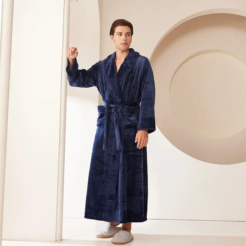 Peignoir Polaire Homme Doux