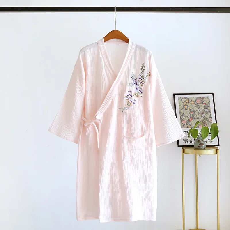 Peignoir Luxe Femme Léger