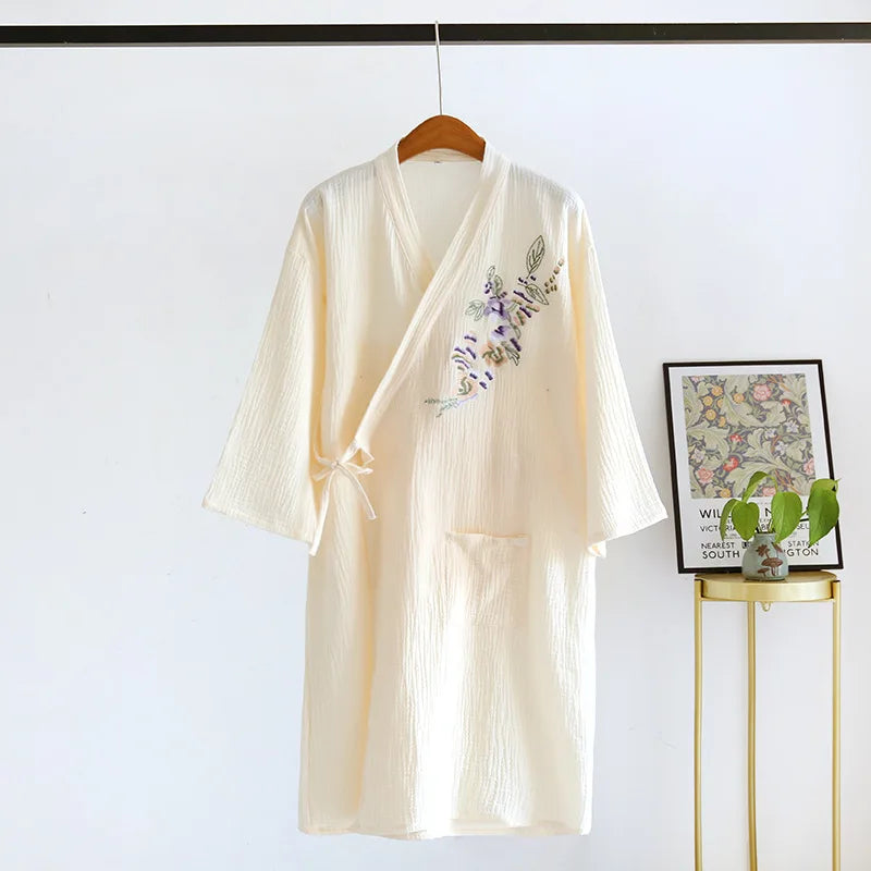 Peignoir Luxe Femme Léger