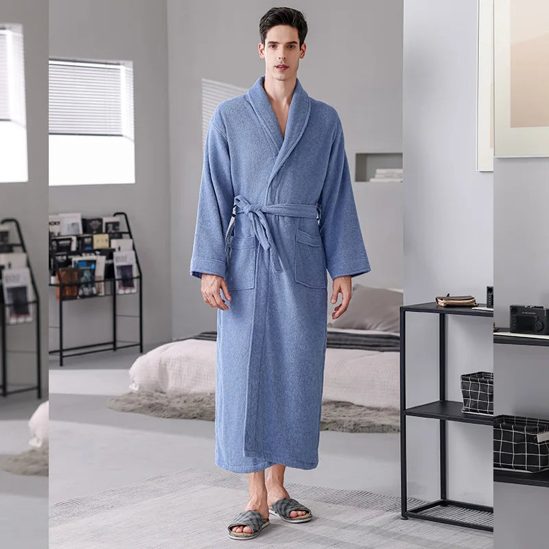 Peignoir De Bain Homme Uni