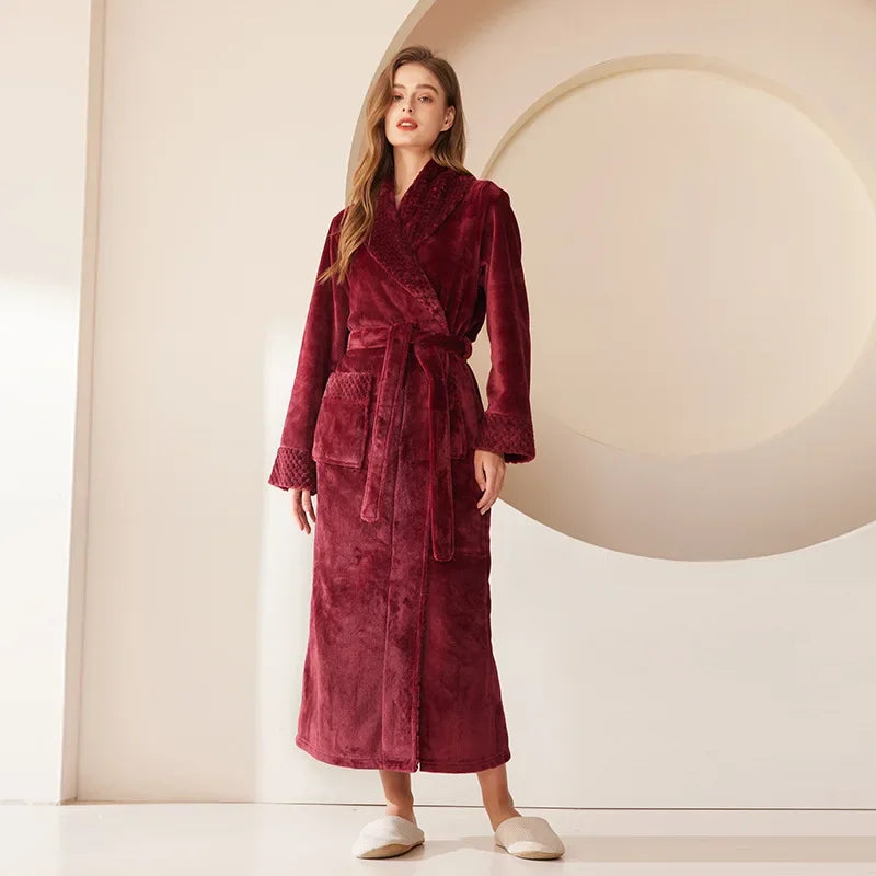 Peignoir Polaire Femme Doux