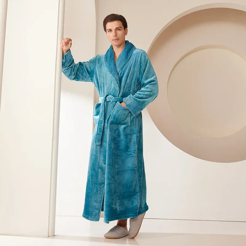 Peignoir Polaire Homme Doux