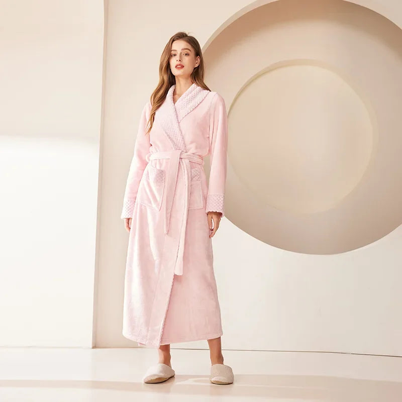 Peignoir Polaire Femme Doux