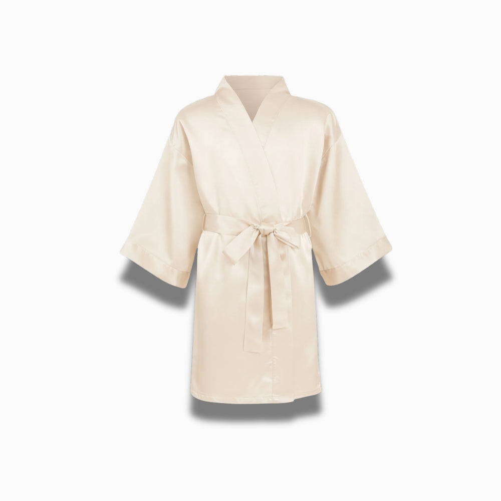 Peignoir Satin Enfant