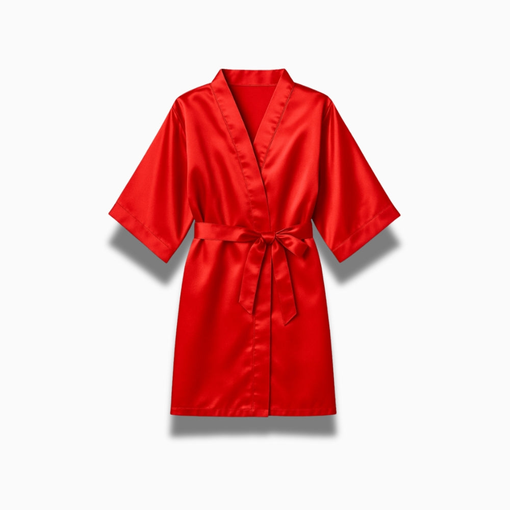 Peignoir Satin Enfant